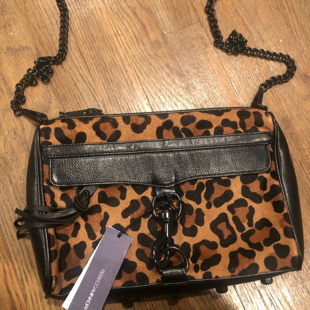 Rebecca Minkoff Leopard Print Crossbody Bag